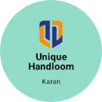 Business logo of Unique Handloom