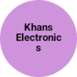 Business logo of Khans electronics