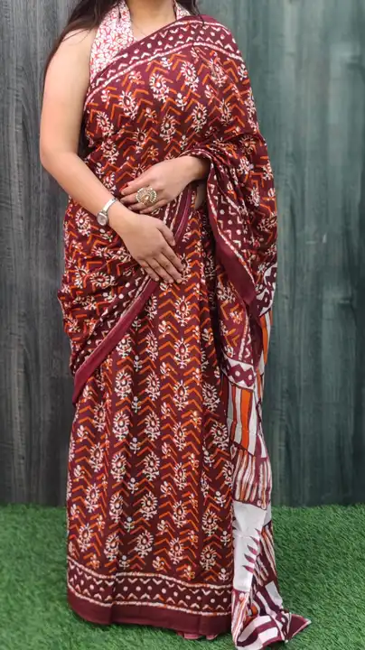 🍁NEW ARRIVAL 🍁

🍁Bagru Block Print Cotton mulmul sarees with blouse 

🍁All saree with same blous uploaded by Ayush Handicarft on 5/3/2023