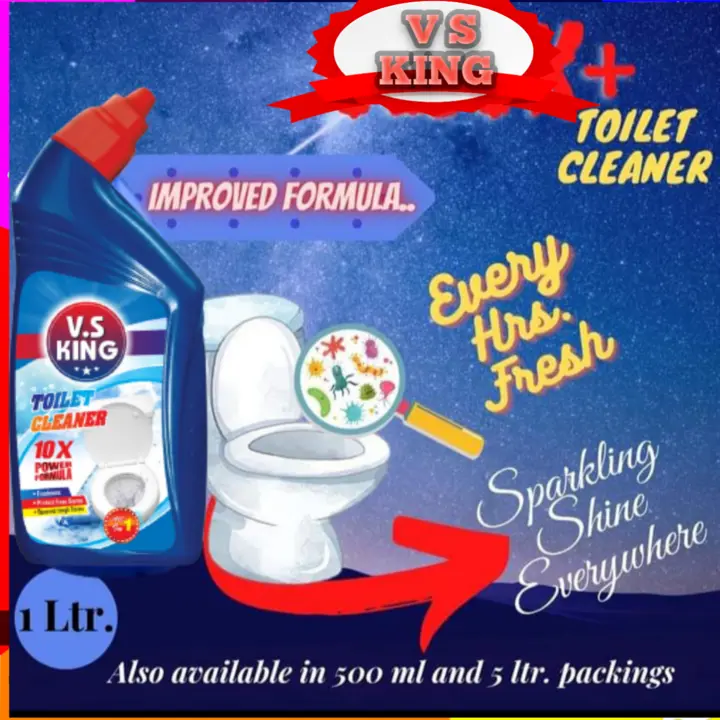Toilet cleaner  uploaded by V S KING Cleaners on 5/3/2023