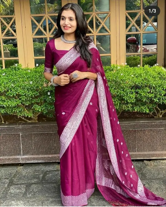 Pure chiffon saree for women  uploaded by Meenar sarees on 5/3/2023