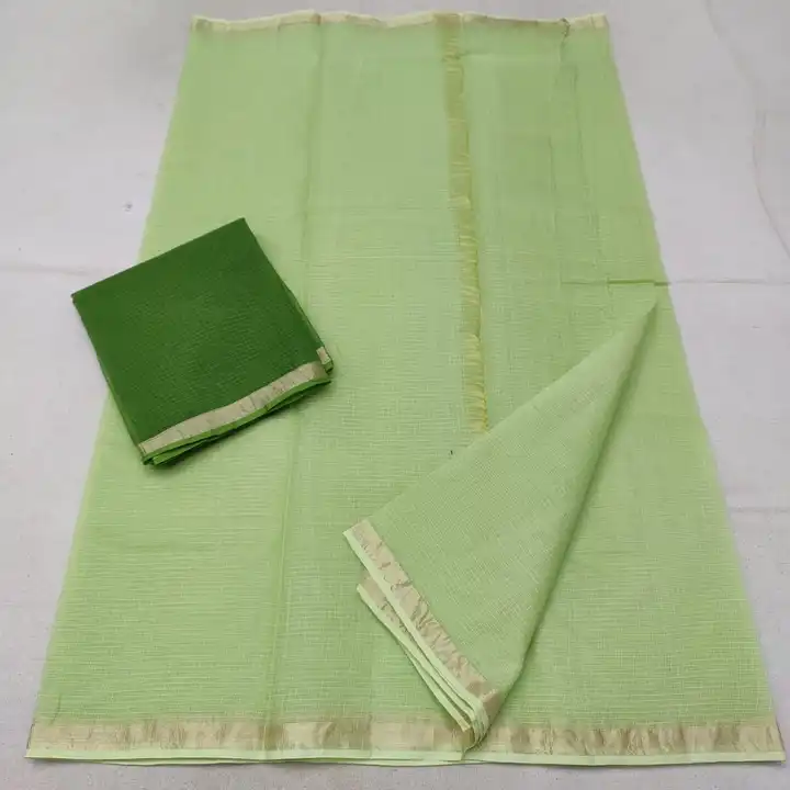 Pure Kota cotton saree  uploaded by Ansari Handloom on 5/3/2023