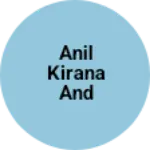 Business logo of Anil kirana and computer point.