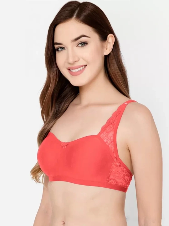Women's fancy Spacer Cup T-Shirt Lace Bra uploaded by Clothonics on 5/3/2023