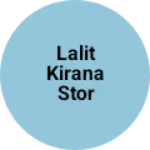 Business logo of Lalit kirana stor