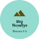 Business logo of BSG NOVELTYS AND STATIONERY WORLD