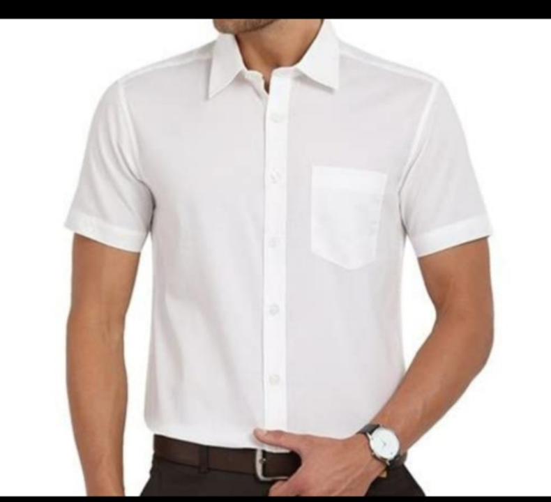 Half white Shirt uploaded by Sri Arumin Textiles on 5/3/2023