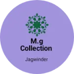 Business logo of M.G collection