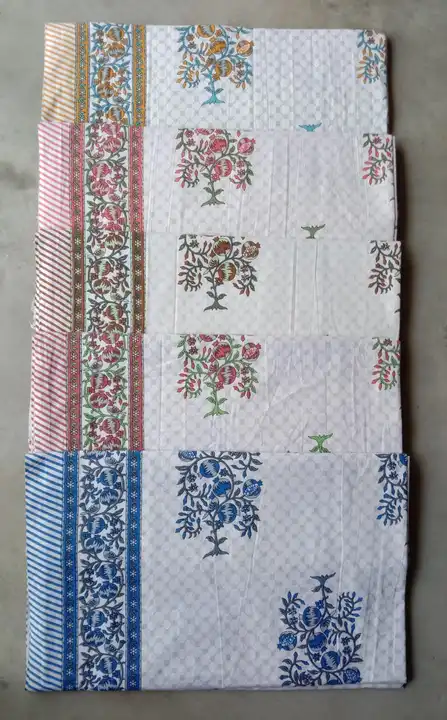 108× 108 size bedsheet  uploaded by Jaipur prints  on 5/3/2023