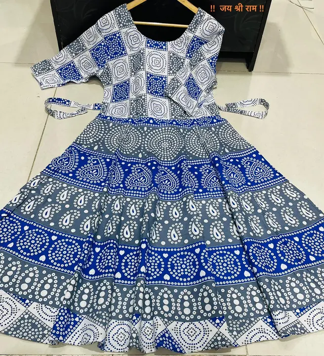 Cotton frock uploaded by Om Sai Handicraft on 5/3/2023