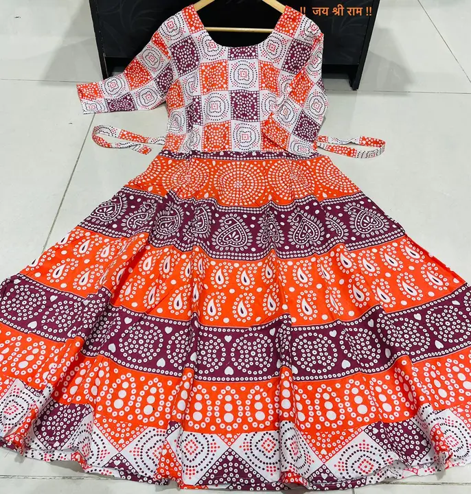 Cotton frock uploaded by Om Sai Handicraft on 5/3/2023
