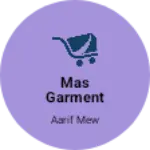 Business logo of MAS garment