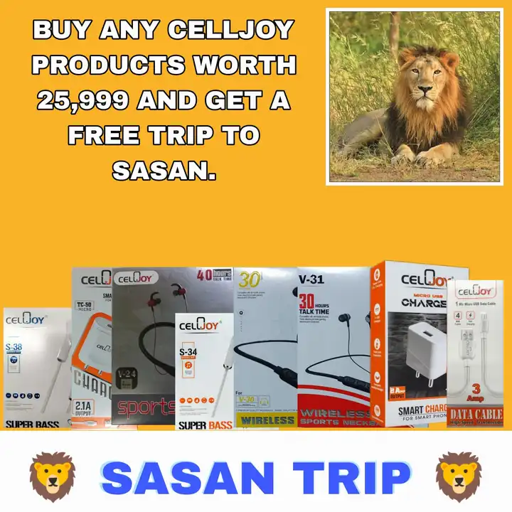 Any product 25999/- purchase by sasan gir trip free  uploaded by business on 5/3/2023