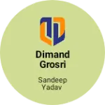 Business logo of Dimand grosri super mart