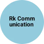 Business logo of Rk communication