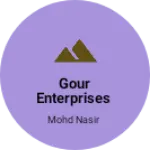 Business logo of Gour enterprises