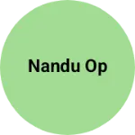 Business logo of Nandu op
