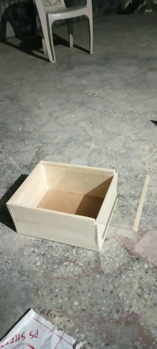 Pine wood & acrylic slider box  uploaded by Shree sai wooden craft on 5/3/2023