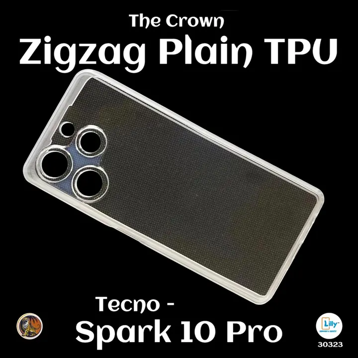 Tecno Spark 10 Pro Zigzag Totu  uploaded by Geetanjali Sales on 5/6/2024