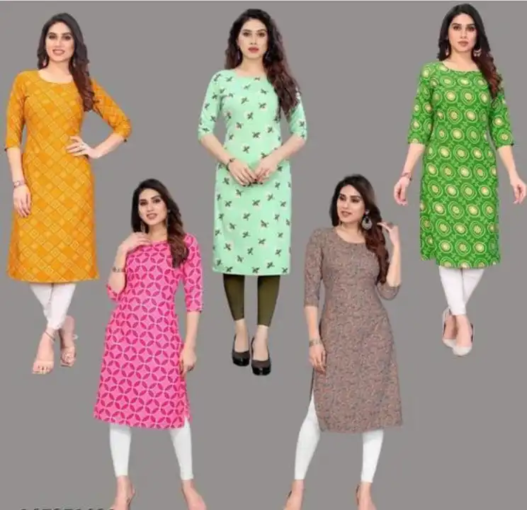 *KGN LOT SHOT PRESENT*
*DEAL WITH BENEFITS*

AMERICAN CRAPE KURTI

FULL SLIVE & HALF SLIVE 
MOST OF  uploaded by business on 5/3/2023