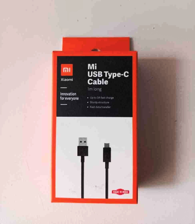 REDMI USB Type C Cable 1m  USBC100T  uploaded by CINDERELLA MOBILES on 5/3/2023