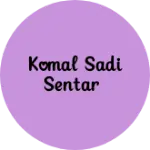 Business logo of Komal sadi sentar