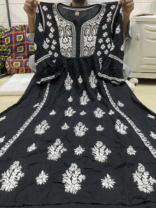 Exclusive Rayon gown 
Size 40 to 50
Length 48
 uploaded by A S K on 5/3/2023