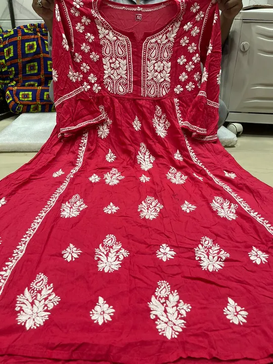Exclusive Rayon gown 
Size 40 to 50
Length 48
 uploaded by business on 5/3/2023