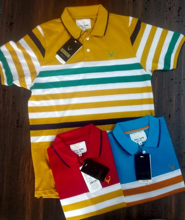 Cotton Men Striped Tshirts  uploaded by business on 5/3/2023