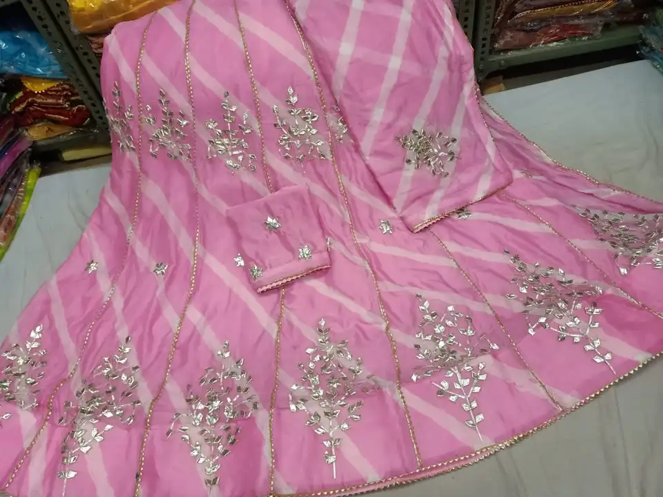 😍😍New Launch 😍😍
10 KALI LAGHA WHIT COTAN ASTER
😍 Pure organja *LAHERAY BANDEJ* LAGHA OR LAHERAY uploaded by Gotapatti manufacturer on 5/4/2023