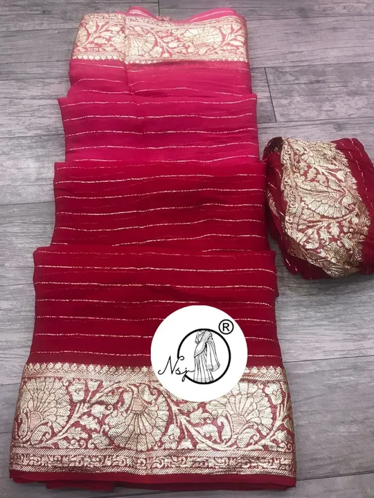 presents part 2    very pretty saree

beautiful colour combination saree for all ladies 

👉keep sho uploaded by Gotapatti manufacturer on 5/4/2023