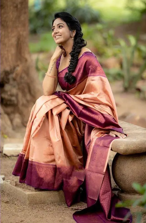 Soft Lichi Kanchipuram Silk Saree  uploaded by Textile Tag on 5/4/2023