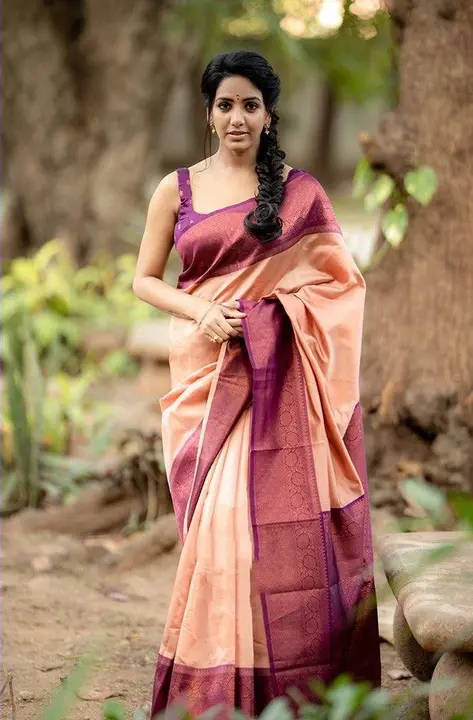 Soft Lichi Kanchipuram Silk Saree  uploaded by Textile Tag on 5/4/2023