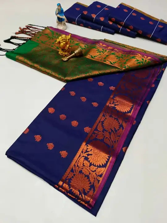 Soft silk uploaded by Shami sarees on 5/4/2023