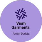 Business logo of Viom garments