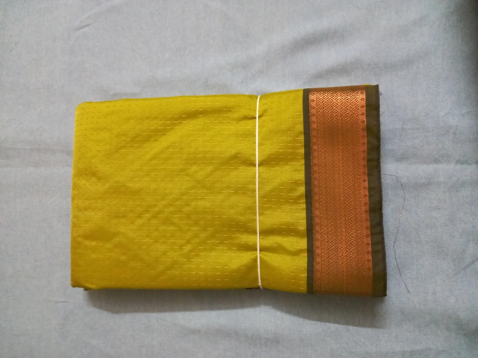 Fancy silk saree uploaded by Vasundhara Exports on 5/4/2023