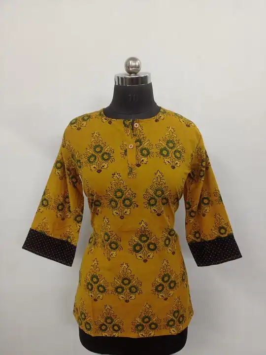 Ajrakh Handblock Print Top uploaded by business on 5/4/2023