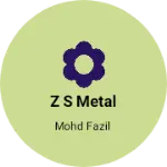 Business logo of Z s metal