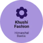Business logo of Khushi fashion hub