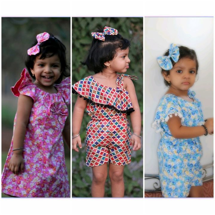 Pure cotton dresses uploaded by Ohh Minie on 3/8/2021