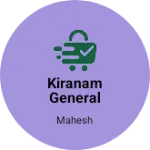 Business logo of Kiranam General Store