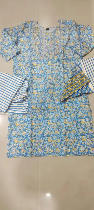 Cotton 40/60 fabric three pieces set uploaded by Saraiba on 5/4/2023