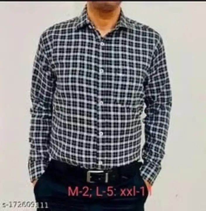 Cotton check shirts  uploaded by business on 5/4/2023