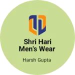 Business logo of Shri Hari men's wear
