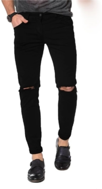 MODA Slim Men Black Jeans uploaded by Kalpana Enterprises on 5/4/2023
