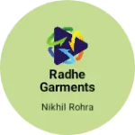 Business logo of Radhe garments