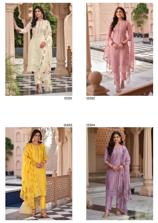 Suit and dress material uploaded by Taha fashion from surat on 5/4/2023