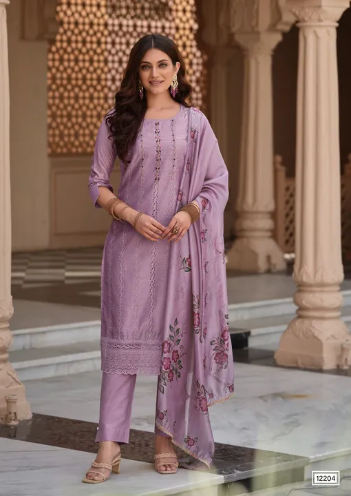 Suit and dress material uploaded by Taha fashion from surat on 5/4/2023