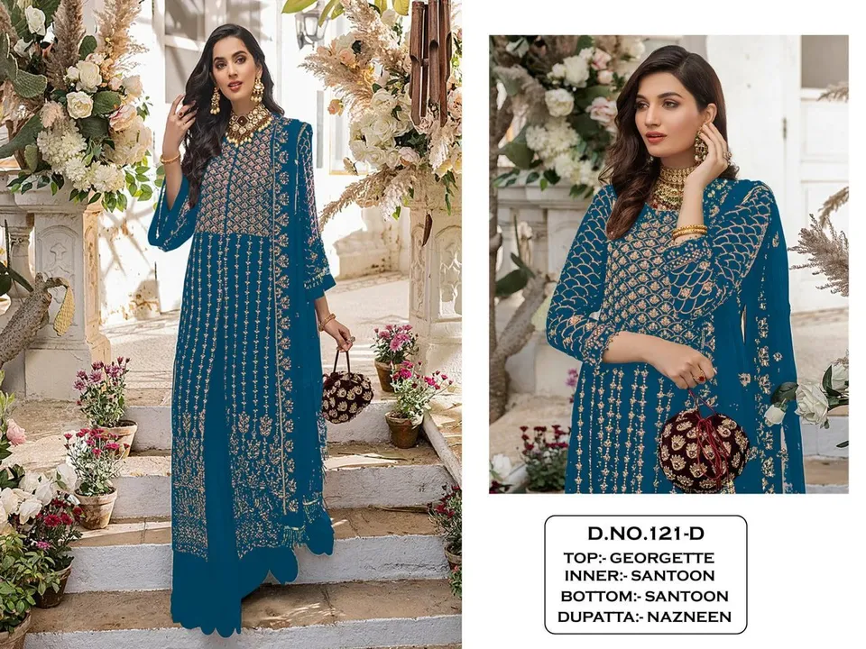 Pakistani gown uploaded by Taha fashion from surat on 5/4/2023