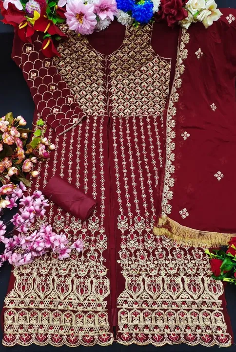 Pakistani gown uploaded by Taha fashion from surat on 5/4/2023